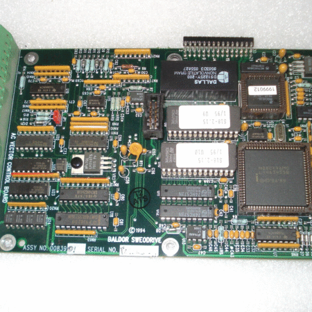 Baldor Sweodrive 0083901 AC Vector Drive Control Circuit Board (Free Shipping) Opens in a new window or tab