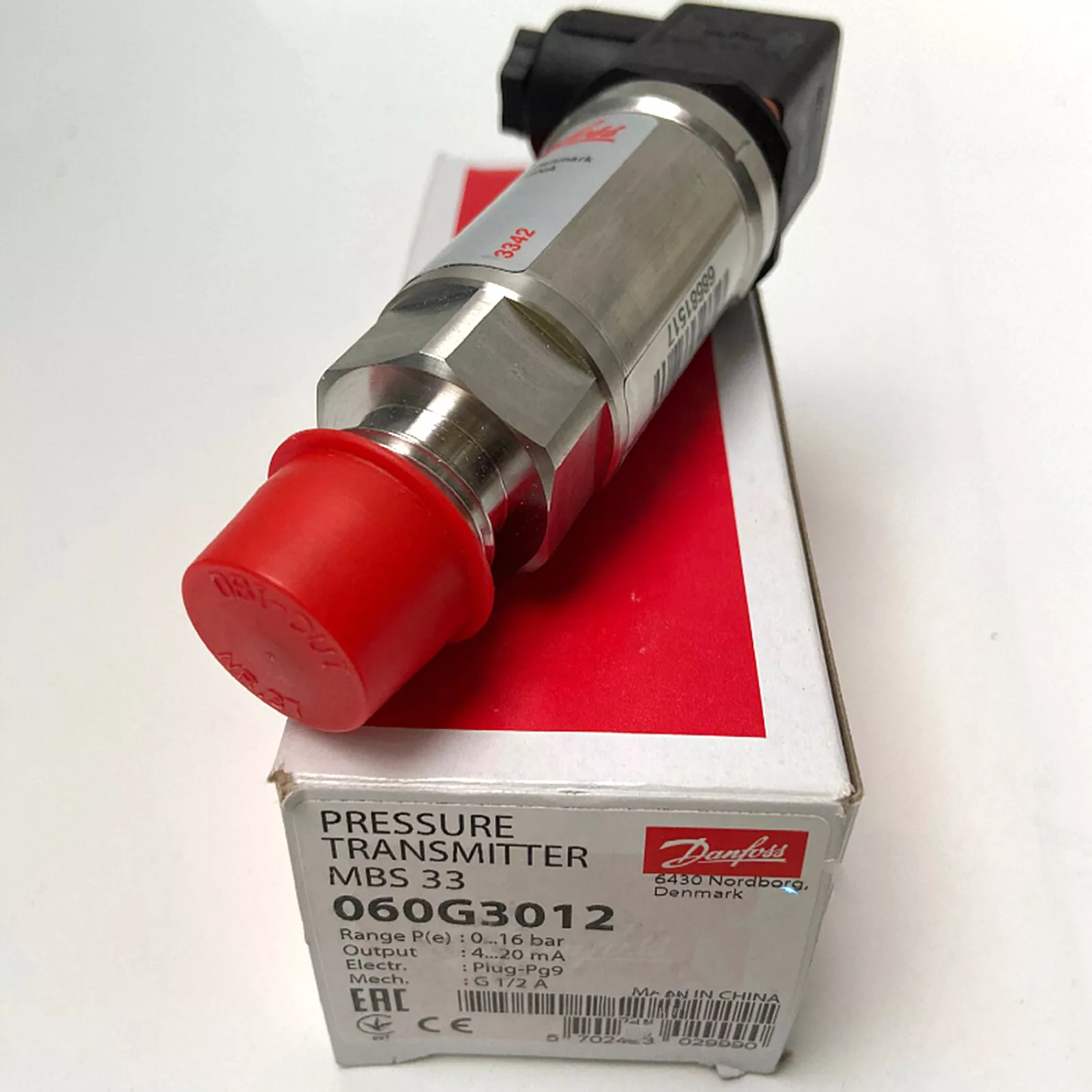 1PC NEW Danfoss MBS33 060G3012 Pressure Transmitter Sensor#QW Opens in a new window or tab