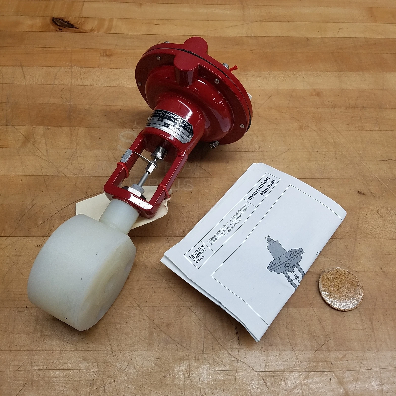 Badger Meter Research Control Valve 1002GBWKYSVCSCEPKY Actuator, 3-15 SIG - NEW Opens in a new window or tab