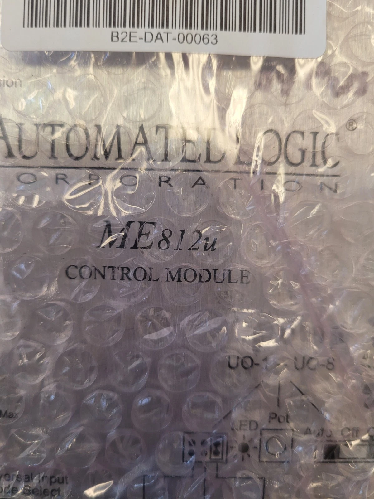 Automated Logic - ME812u - MULTI CONTROL MODULE - 12-Inputs / 8-Outputs (TESTED) 2 12 Inputs 0