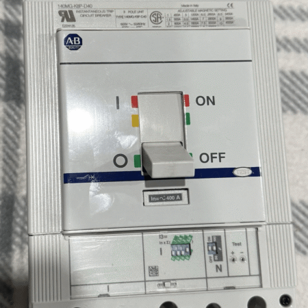 New Surplus allen Bradley Instantaneous Breaker 140MG-K8P-D40 400 amp 3p 600v