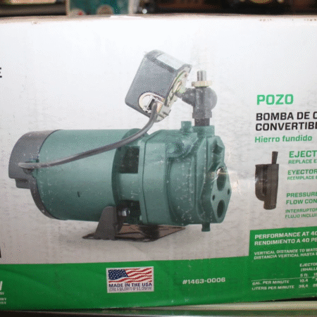 Zoeller Well Convertible Jet Pump 1 HP - 16.1 GPM 1463-0006 - NEW
Opens in a new window or tab