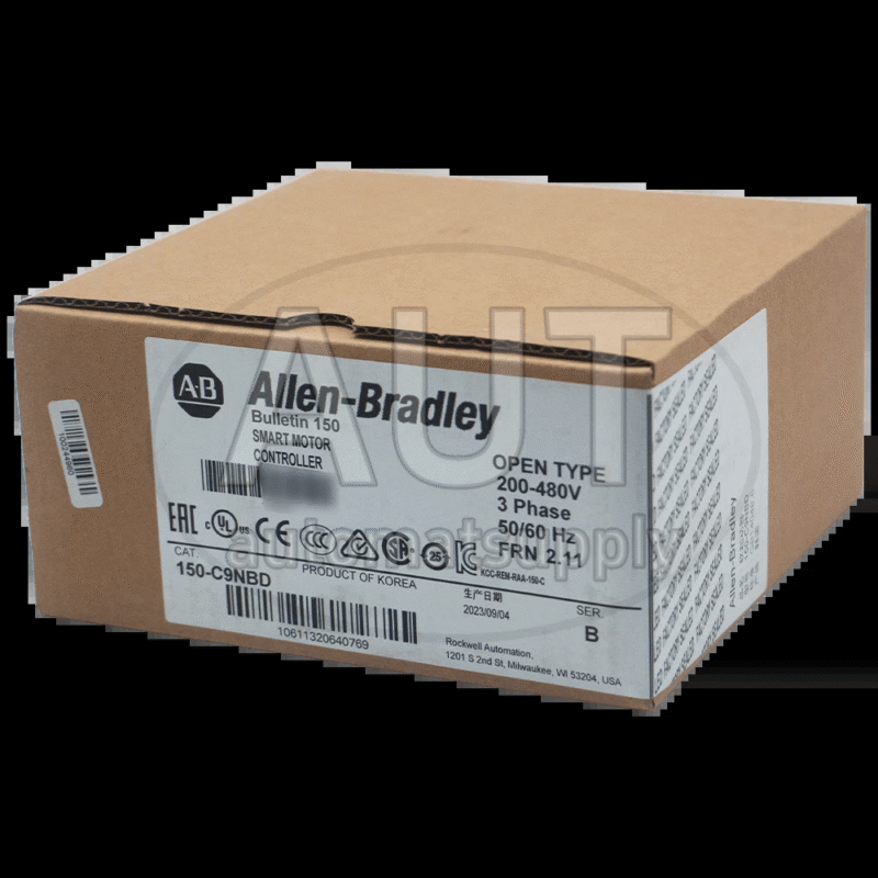 Allen Bradley Factory Sealed 150-C9NBD SMC-3 9A Smart Motor Controller