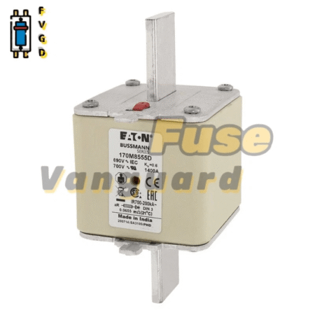 1PC Original Eaton Bussmann 170M8555D 1400A 690V Power Module Fuse