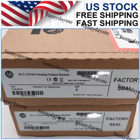 1746-NO4I New Allen Bradley 1746 NO4I SER A SLC 500 Analog Ouput Module 1746NO4I