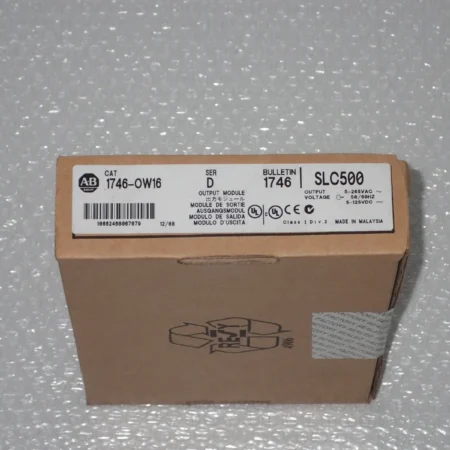 Factory Sealed Allen-Bradley 1746-OW16 SER D , Mfd 12/2008