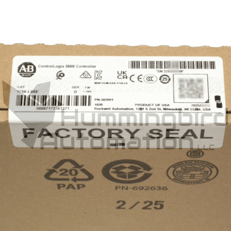 2025 Allen Bradley 1756-L85E /B SEALED ControlLogix 40MB Controller Surplus USA