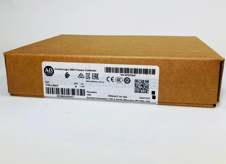 NEW Allen Bradley 1756-L85EP /B ControlLogix Process Controller Surplus SEALED
Opens in a new window or tab 2 1756 L85EP 0