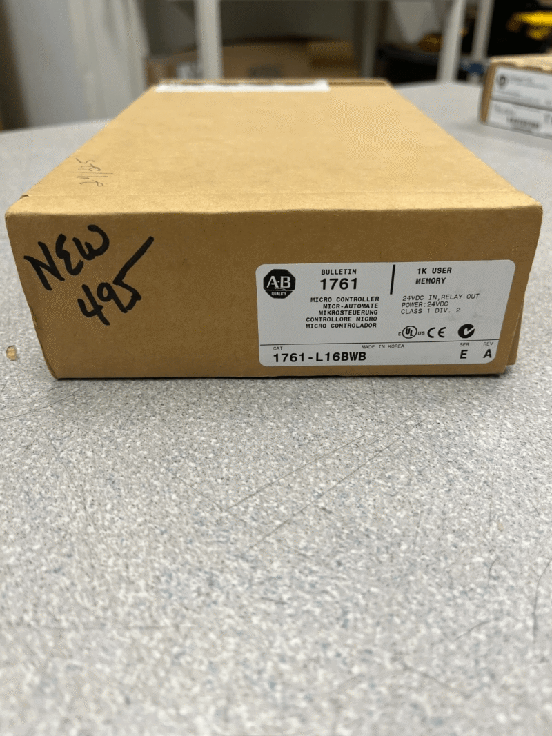 Allen-Bradley 1761-L16BWB new open box