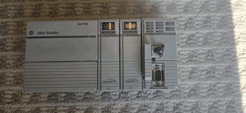 Allen Bradley Logic 5343 Processor Unit, 1768-L43 + Eth And Power Supply