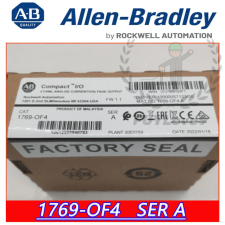 New Factory Sealed 1769-OF4 SER A CompactLogix Analog Output Module 1769OF4