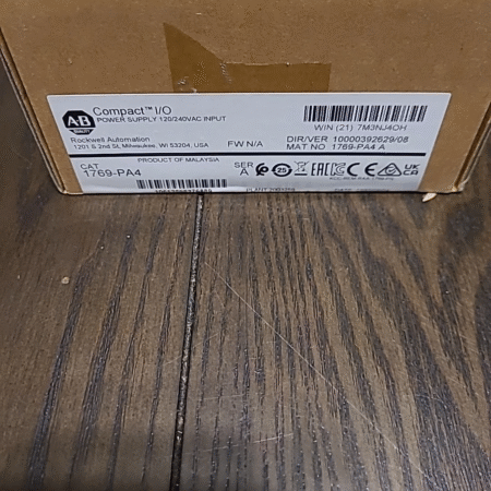 NEW LISTING1769-PA4 Allen-Bradley Compact Power Supply 120/240VAC Input Module New Sealed Opens in a new window or tab