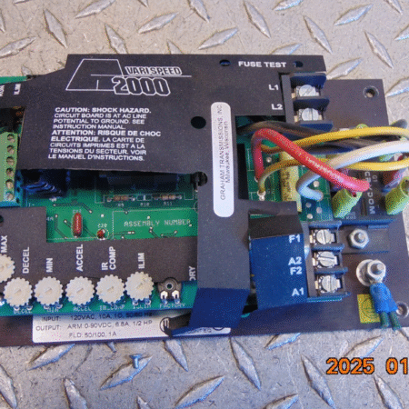 GRAHAM 176B6014 VARISPEED 2000 DC MOTOR SPEED CONTROLLER