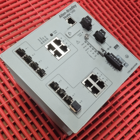 Allen-Bradley 1783-HMS4C4CGN Stratix 5400 Managed Industrial Ethernet Switch Opens in a new window or tab