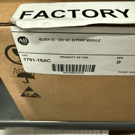 NEW LISTINGAllen Bradley 1791-16AC Module 16 Inputs/ 16 Outputs 120V 179116AC