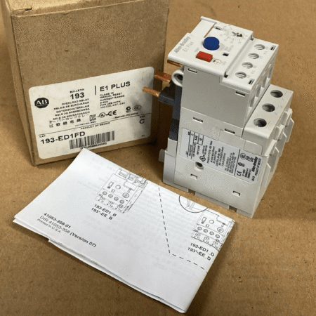 NEW Allen Bradley 193-ED1FD /C E1 PLUS OVERLOAD RELAY 9-45A FAST SHIPPING