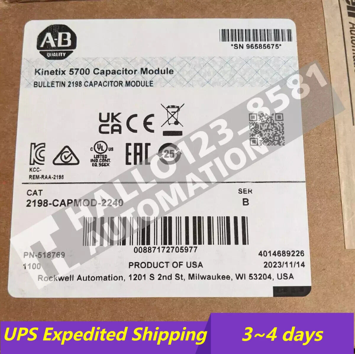 Allen-Bradley 2198-CAPMOD-2240 2198CAPMOD2240
Opens in a new window or tab