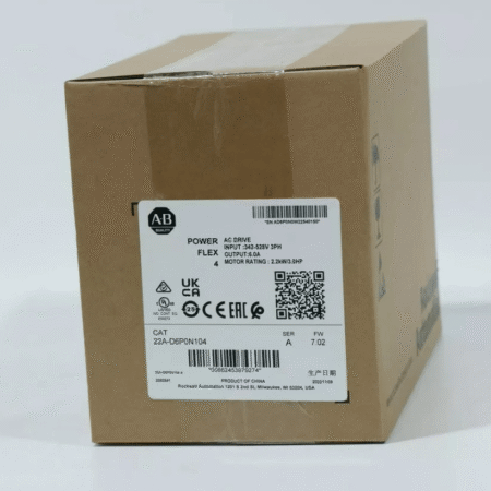 22A-D6P0N104 Ser/A Allen Bradley PowerFlex 4 AC Drive New Factory Sealed