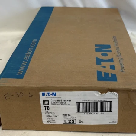 (25) NEW Eaton BR270 70 Amp 2P 120/240VAC Circuit Breaker Type BR- *5 - 5 PACKS*