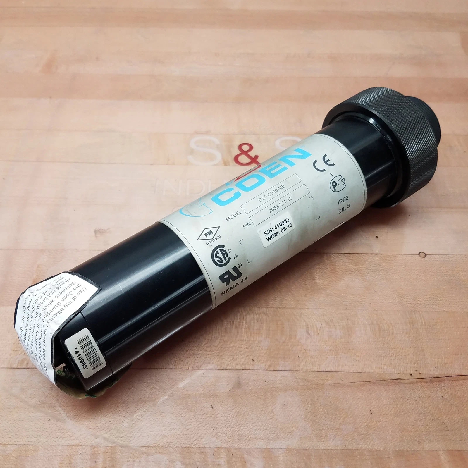 Coen 2653-271-12 Flame Scanner, Nema 4x, IScan2, DSF-2010-MB - USED Opens in a new window or tab