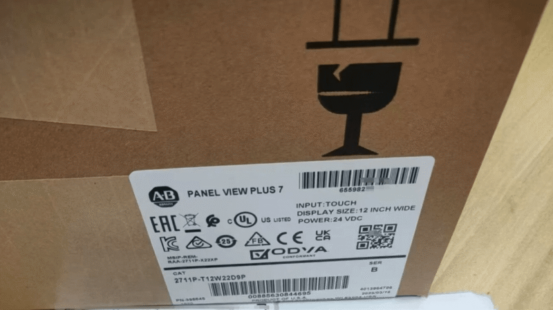 NEW LISTING1PC New Allen-Bradley 2711P-T12W22D9P Touch Screen Panel Glass