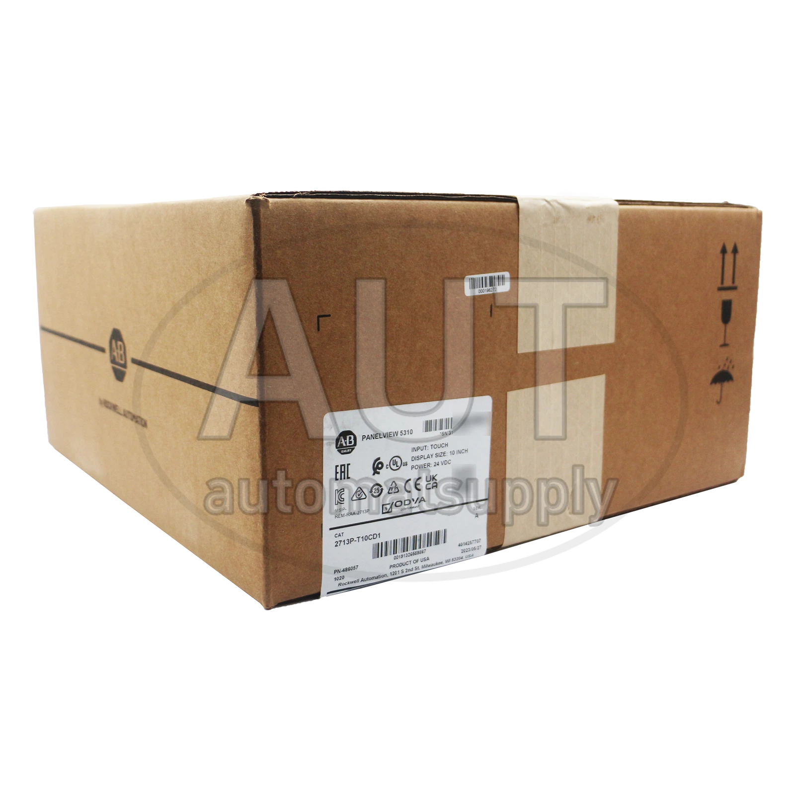 New Sealed Allen Bradley 2713P-T10CD1 Panelview 5310 Terminal AB 2713PT10CD1