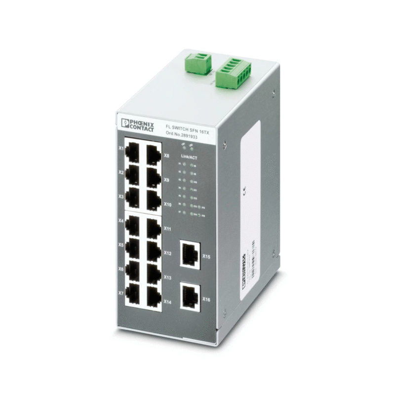 Phoenix Contact FL SWITCH SFN 16TX Industrial Ethernet Switch 2891933