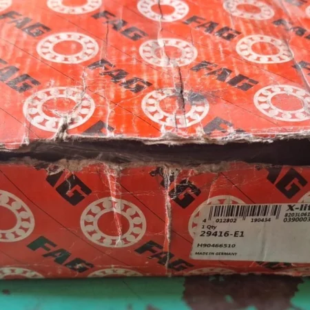 FAG 29416-E1 SPHERICAL ROLLER THRUST BEARING 80x170x54MM, 29416 FAG GERMANY