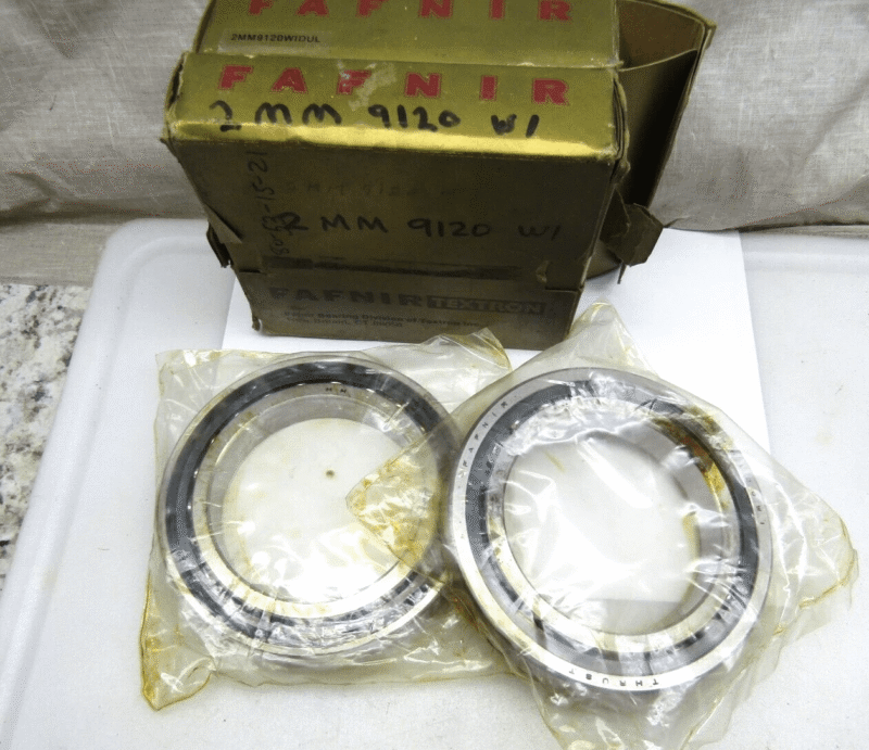 Timken Fafnir 2MM9120WI DUL Super Precision 2 Bearing Set