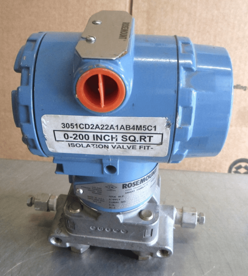 Rosemount Pressure Transmitter 3051CD2A22A1AB4M5C1 Used Take Out / AA3