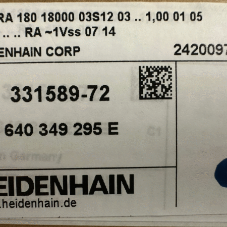 HEIDENHAIN AK ERA 180 18000 line count scanning head ID 331589-72 new in box Opens in a new window or tab
