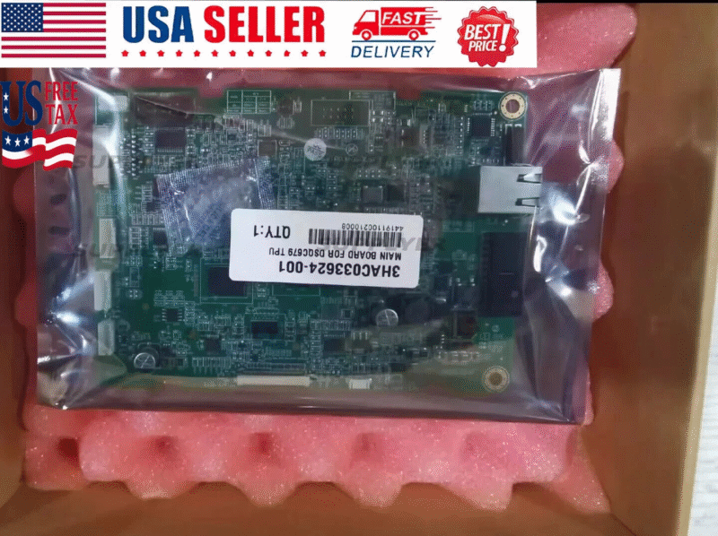 New & Original ABB DSQC679 3HAC033624-001 Main Board Fedex or DHL /