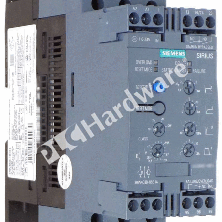 Siemens 3RW4038-1BB14 3RW4 038-1BB14 SIRIUS Soft Starter 72A 30kW 400V Size S2
Opens in a new window or tab