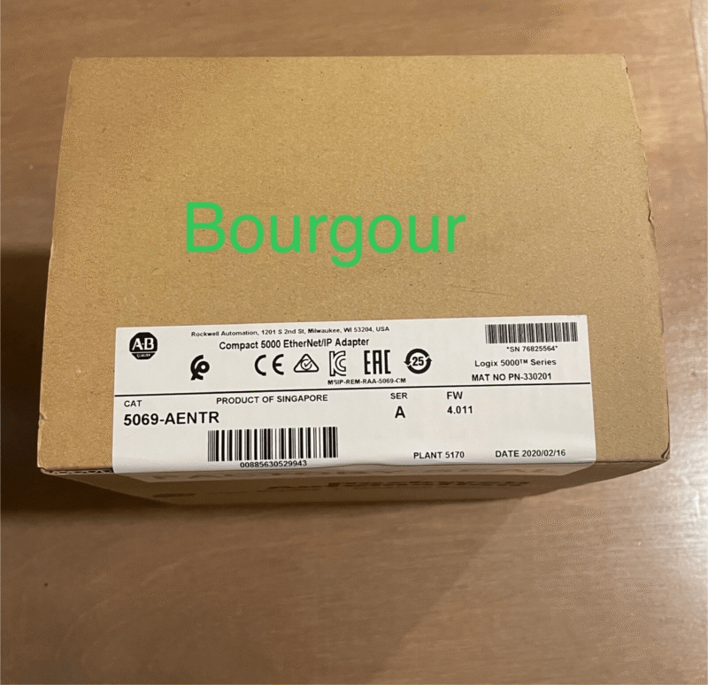 Sealed Allen Bradley 5069-AENTR series A Compact I/O 2P ENet/IP Adapter