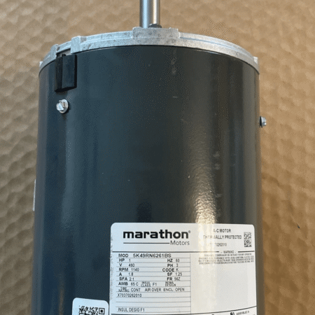 MARATHON MOTOR 5K49RN6261BS 1140 RPM TRANE A.O. SMITH NEW MOT11207