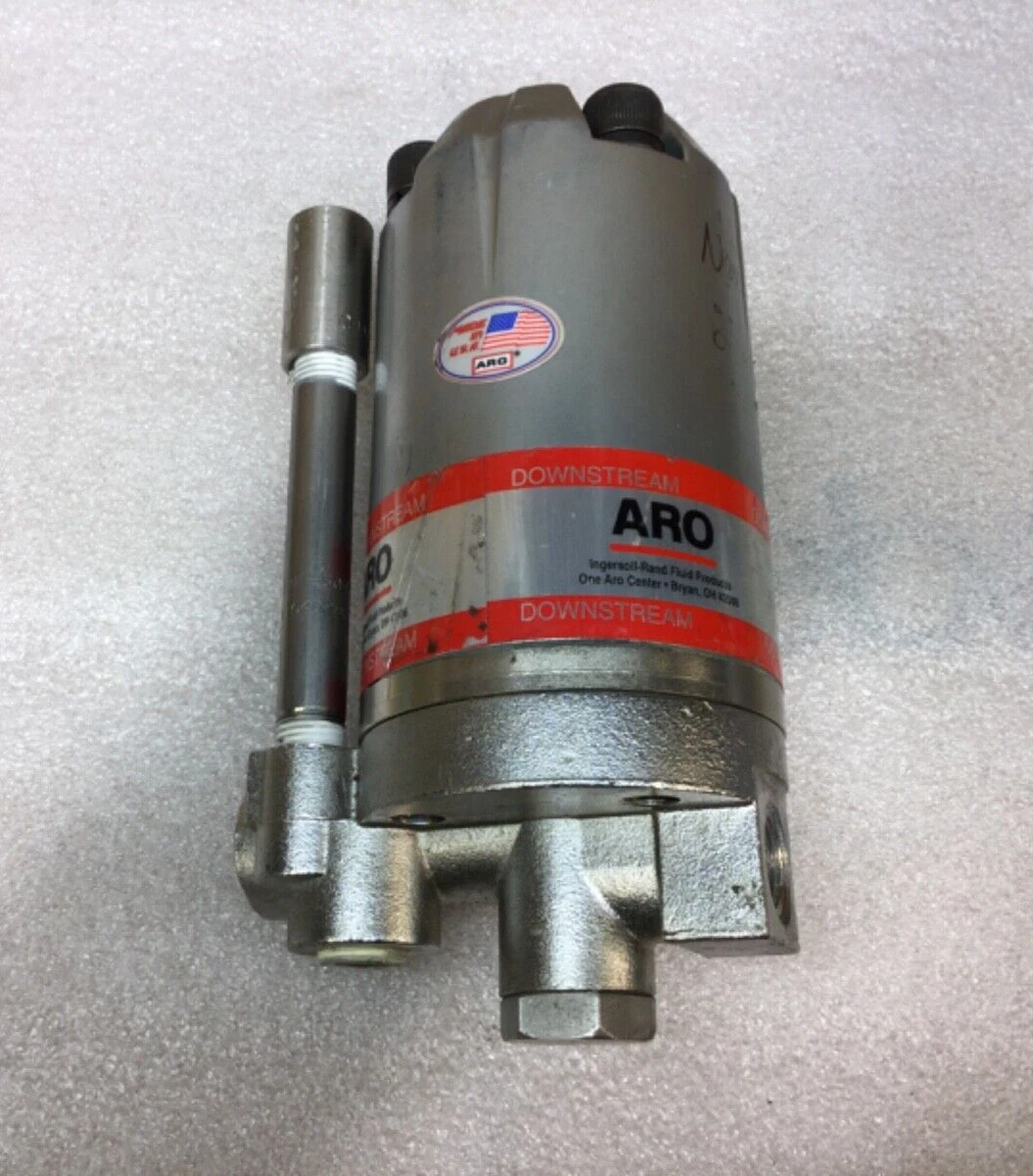 ARO 651790-B3E-B 3/8" HIGH FLOW DOWNSTREAM REGULATOR 800 PSI REBUILT USED Opens in a new window or tab 2 651790 B3E B 0