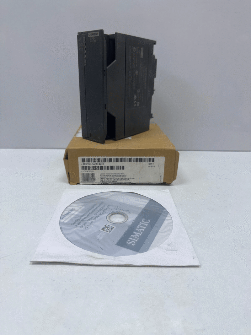 Siemens 6ES7341-1AH02-0AE0 CP341 Comm. processor with RS232C interface