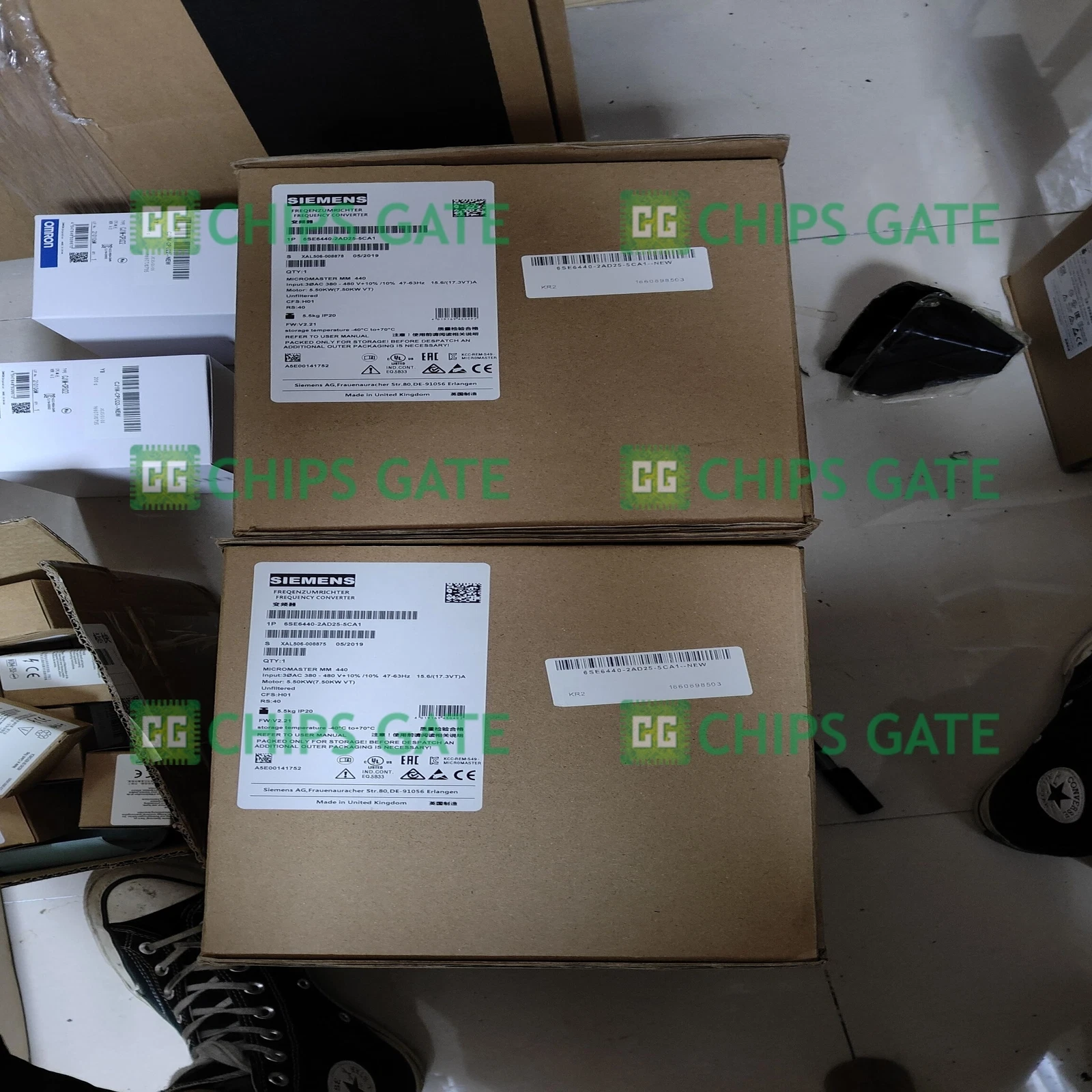 1PCS New Siemens 6SE6440-2AD25-5CA1 6SE6 440-2AD25-5CA1 In Box
Opens in a new window or tab