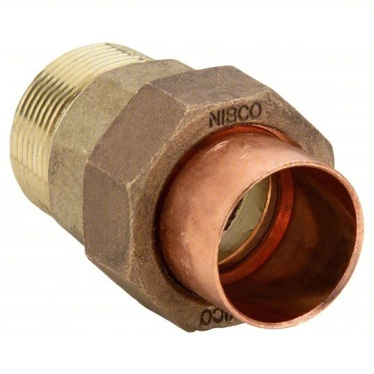 10 NEW Union Bronze, Cup x MNPT, 1-1/2" Copper Tube Size # 7334LF-112 (G3) Opens in a new window or tab
