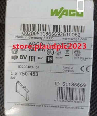 NEW WAGO 750-483 Module PLC 750-483