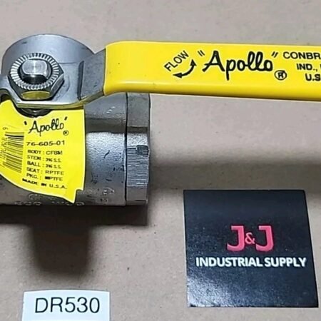 *NEW SURPLUS* Apollo 76-605-01 3-Way Threaded Ball Valve 316SS CF8M + Warranty!
Opens in a new window or tab