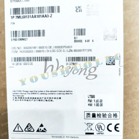 ONE NEW SIEMENS 7ML6013-1AB10-1AA3-Z F04 7ML60131AB101AA3-Z F04
