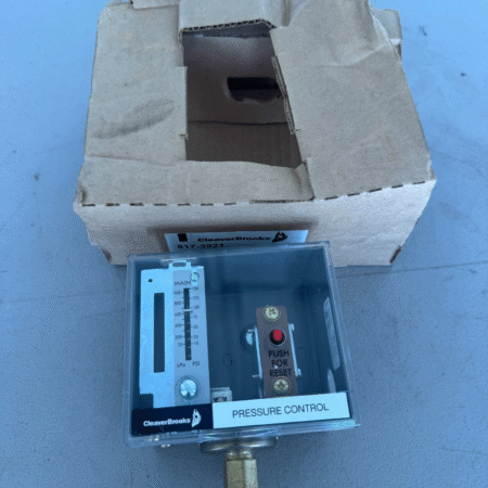 NEW IN BOX CLEAVER BROOKS 8173921 PRESSURE CONTROL SWITCH 817-3921
Opens in a new window or tab