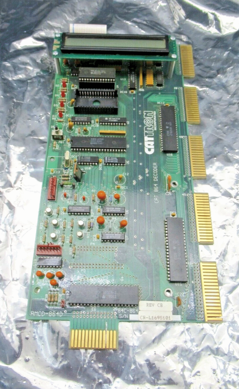 Cattron Crane Cat 864 Decoder PCB Board 84C-864D RMCD-864D