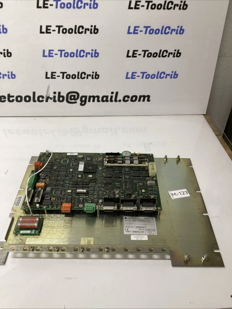 Allen Bradley 8520-SPI-GEXE1-GEX-G1-S 9/Series CNC M-123s