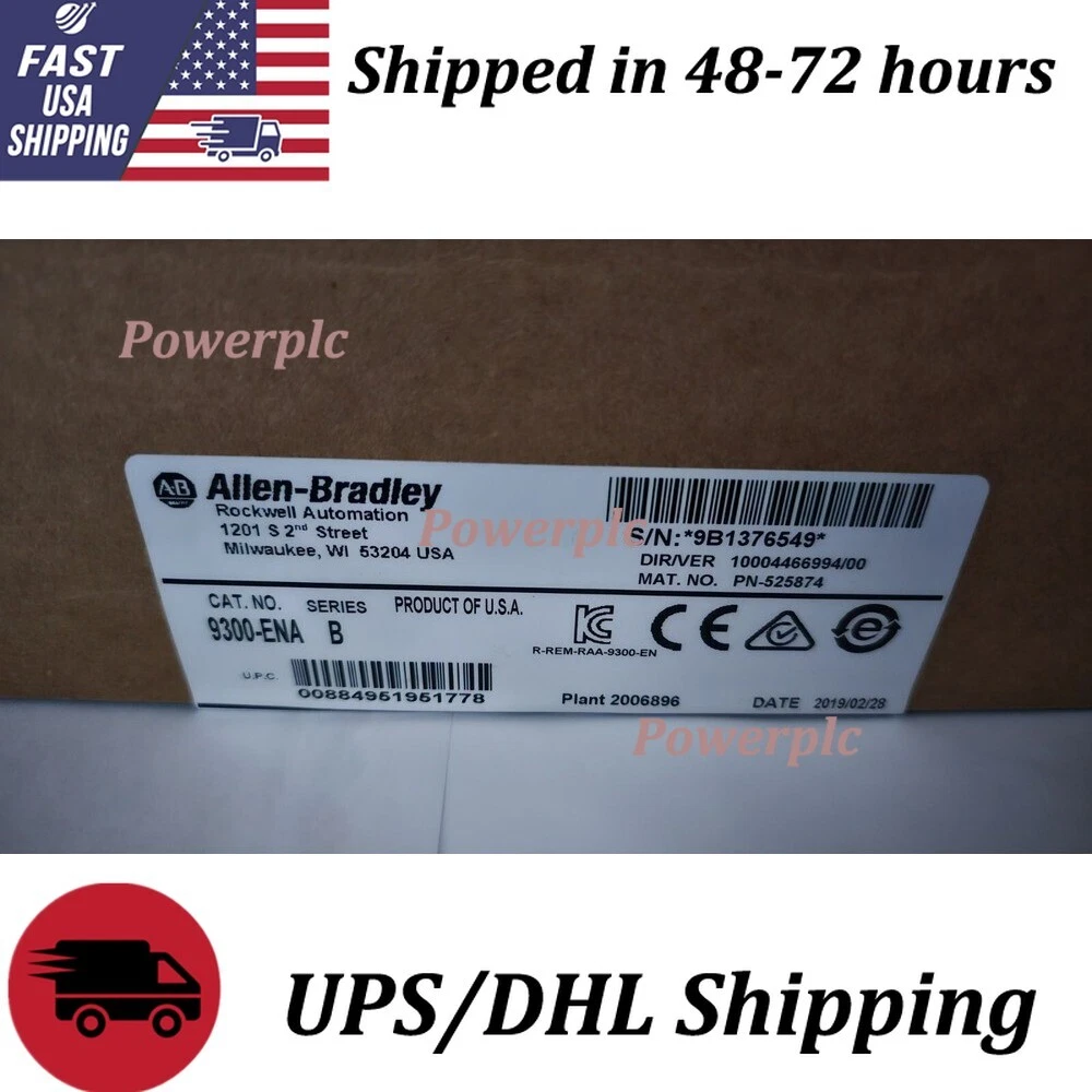 Allen-Bradley 9300-ENA Ethernet Network Address Translation Modem US Free Tax
Opens in a new window or tab
