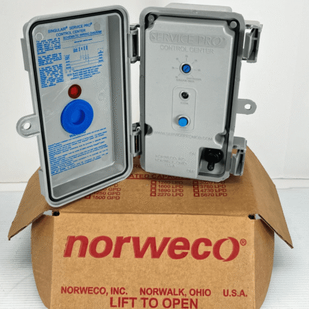 Norweco singulair wastewater treatment center control center model 960-500 new