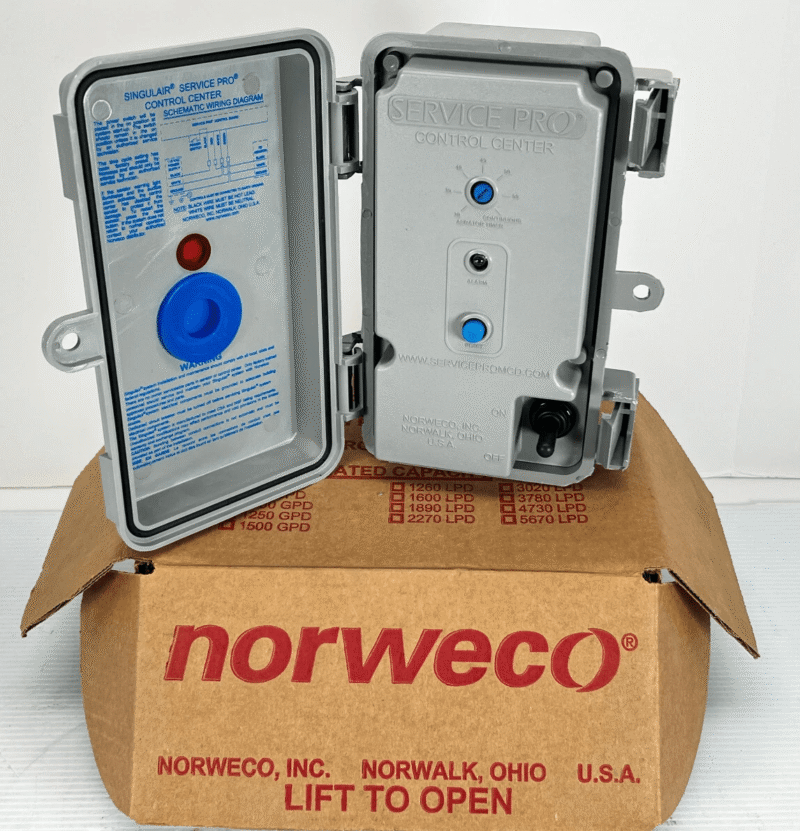 Norweco singulair wastewater treatment center control center model 960-500 new