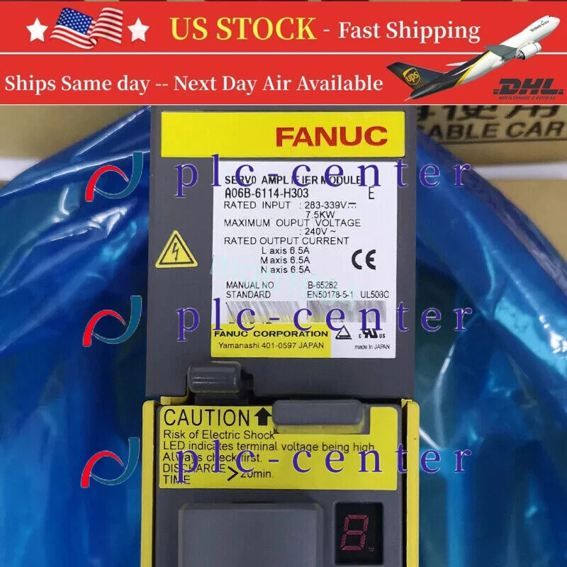 1PC NEW Fanuc A06B-6114-H303 1 year warranty US STOCK FREE TAX Opens in a new window or tab