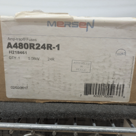 New, Mersen, A480R24R-1, Fuse Motor Protection, Ferrule Mount, R-Rated
Opens in a new window or tab